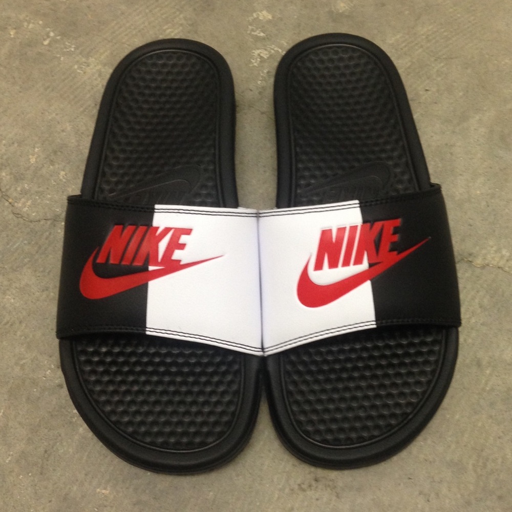 NIKE SCARFACE BENASSI SLIDES JUST DO IT JDI